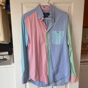 Vineyard Vines Multicolor Men's Button Down Shirt